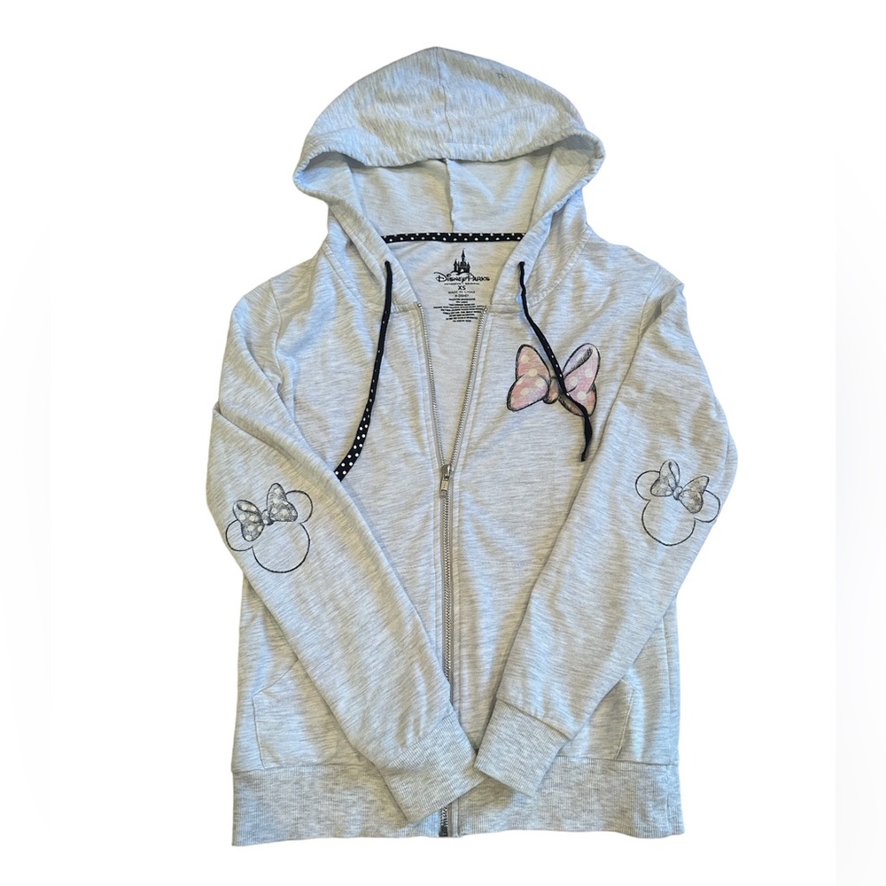 DISNEY PARKS Minnie mouse women’s zip up hoodie